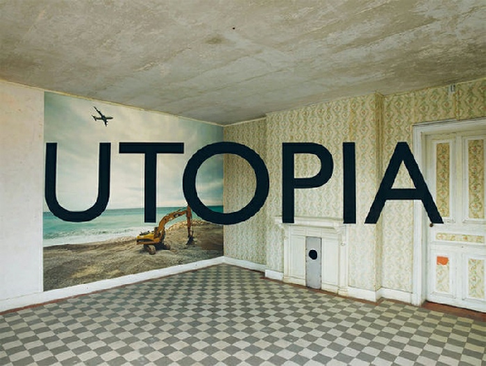 Georges Rousse, Utopia, 2015, Familistère de Guise