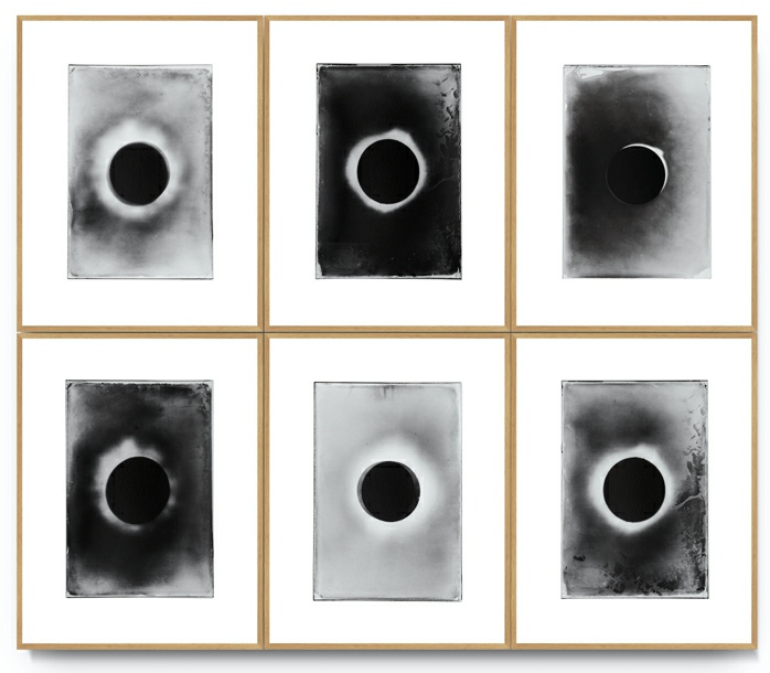 Thomas Paquet, Et pendant ce temps le soleil tourne, Composition - Eclipse. Courtoisie Galerie Thierry Bigaignon, Paris