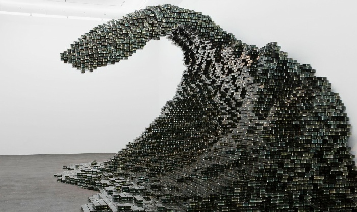 Jean-Michel Othoniel, The Big Wave,  2018, Musée d’art moderne et contemporain, Saint-Etienne Métropole