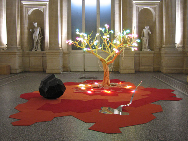 Pierre Malphettes, Un arbre, un rocher, une source, 2006. Courtoisie galerie Kamel Mennour