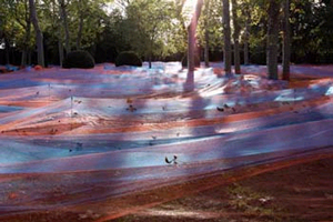 Dimitri Xenakis, Ondes et lumières, parc du Manoir de Cugnaux, 2009