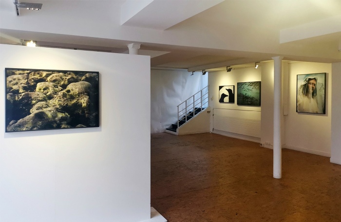 Vue de l’exposition d’Yves Trémorin à la galerie Vu, Paris. Photo courtesy de l’artiste